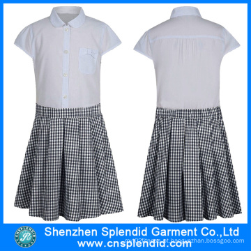 China Wholesale Vestuário Moda Escola Uniform Design Saia